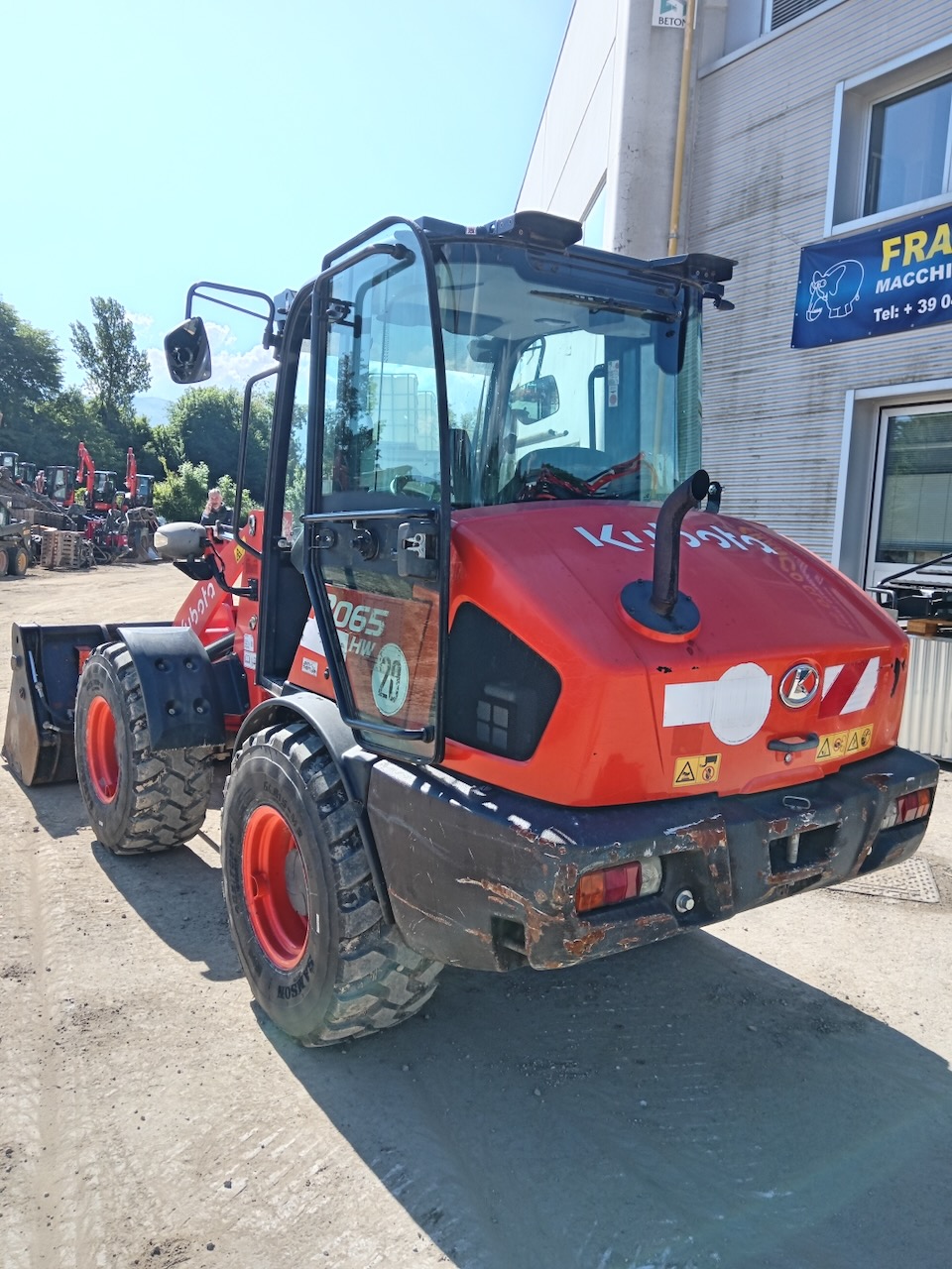 Pala gommata KUBOTA R 065 HW - Franco Clò Macchine Movimento Terra