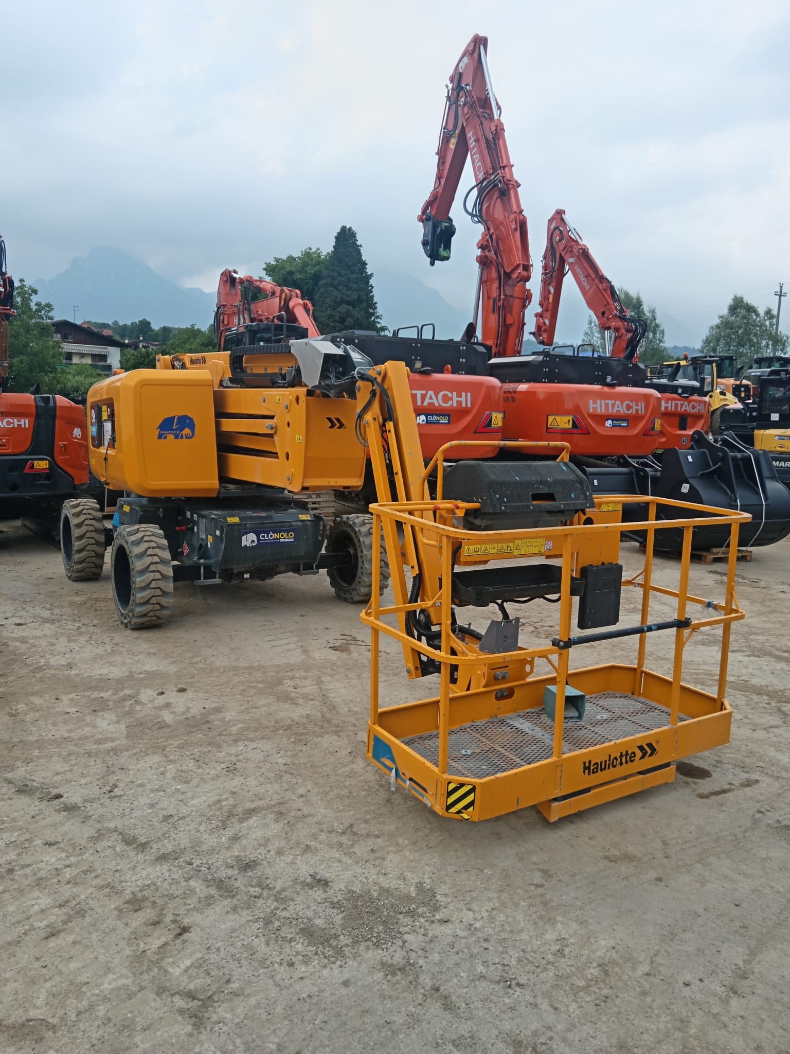 Piattaforma Aerea HAULOTTE HA16E - Franco Clò Macchine Movimento Terra