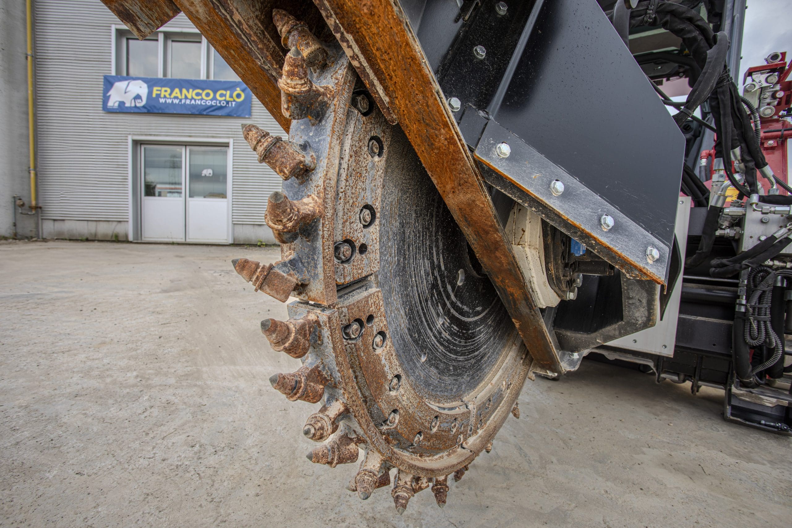 Escavatrice a ruota SIMEX RW500 - Franco Clò Macchine Movimento Terra