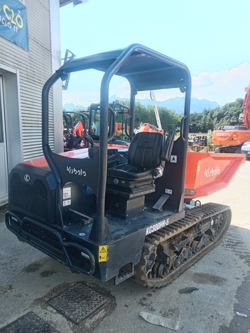 Dumper cingolato KUBOTA KC300HR-5 - Franco Clò Macchine Movimento Terra
