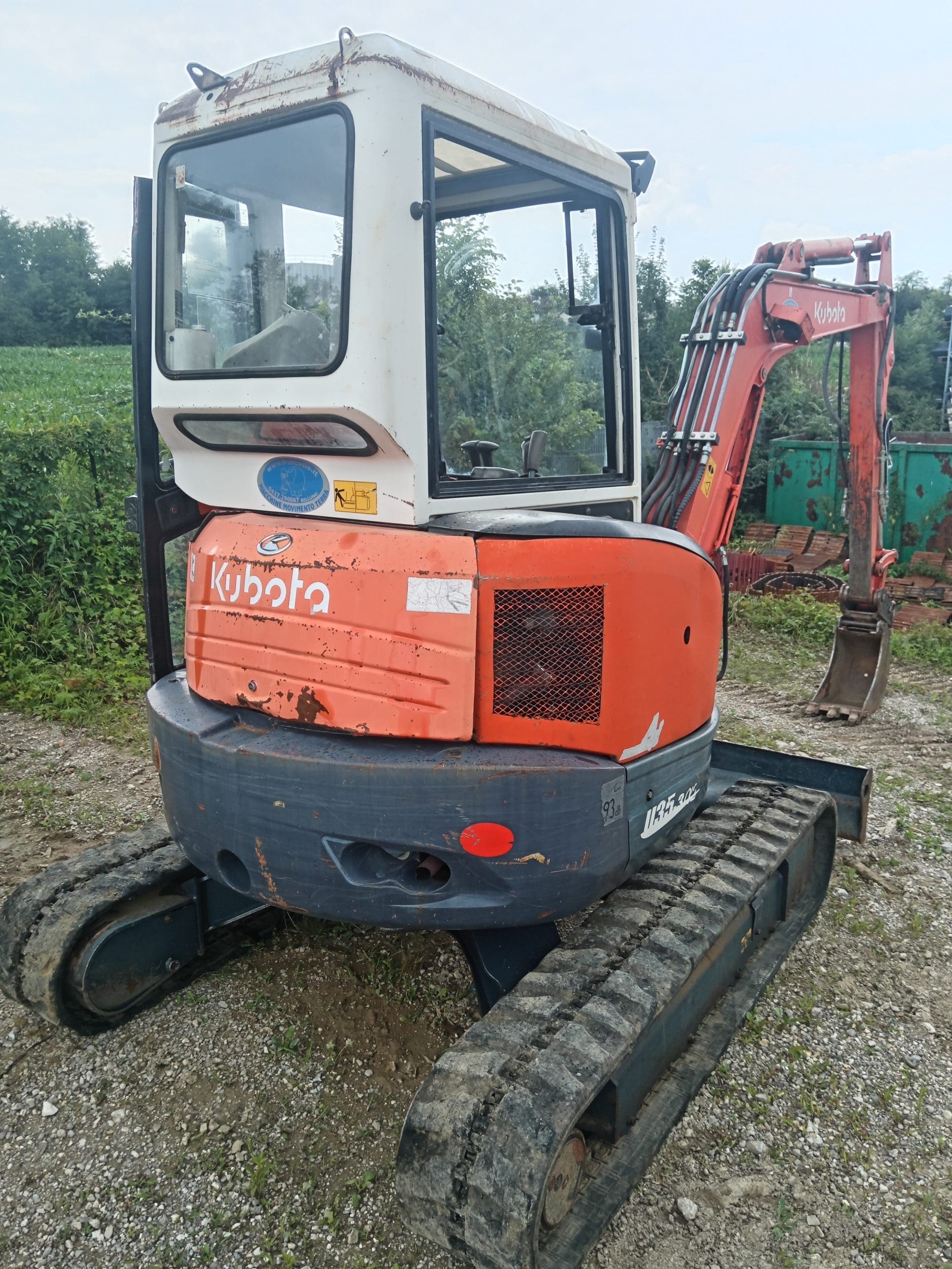 Mini escavatore KUBOTA U35.3 - Franco Clò Macchine Movimento Terra
