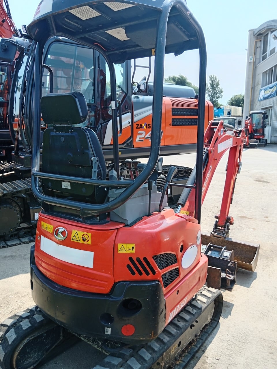 Mini escavatore KUBOTA U17.3 L - Franco Clò Macchine Movimento Terra