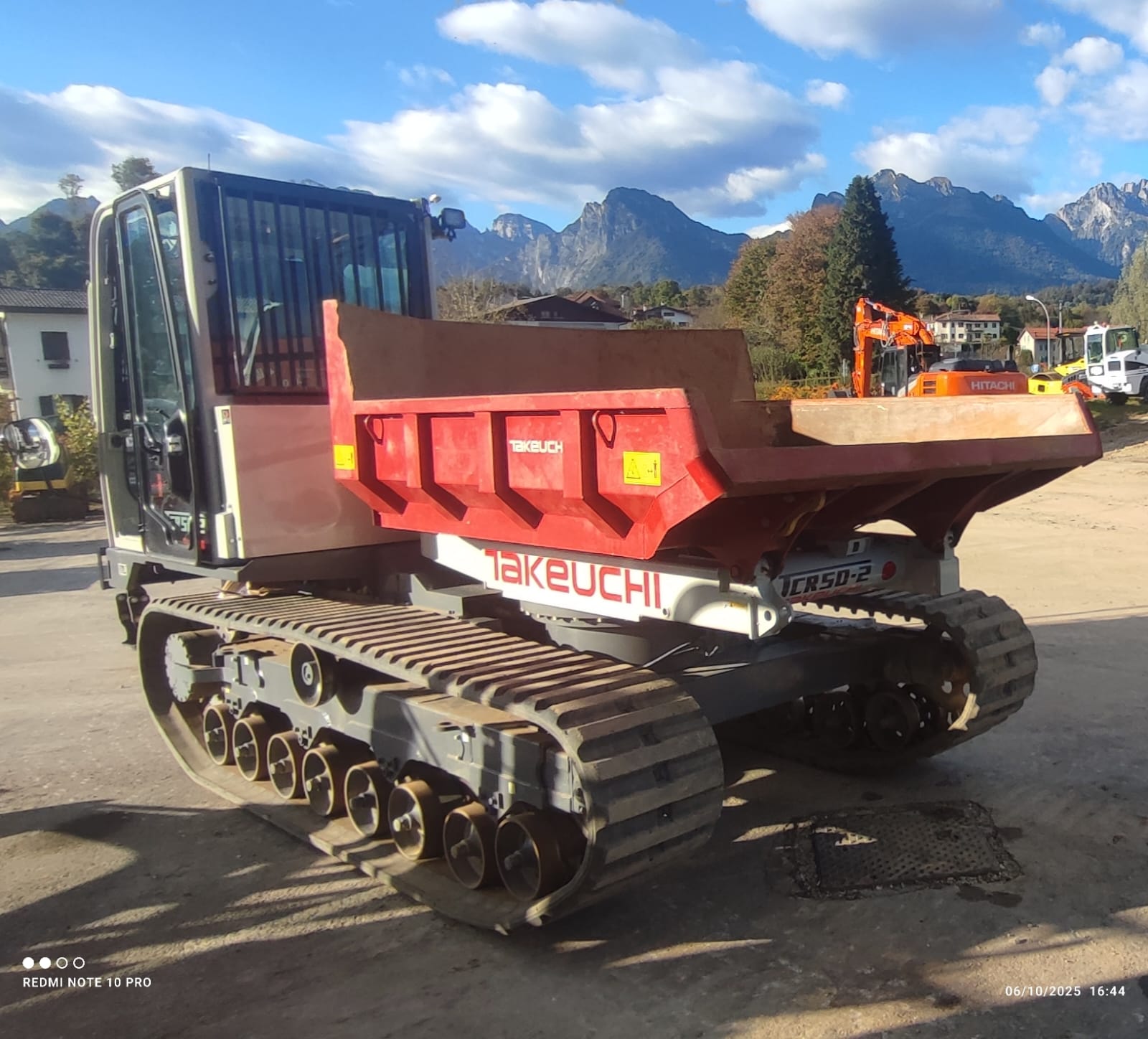 Dumper cingolato TAKEUCHI TCR 50.2 - Franco Clò Macchine Movimento Terra