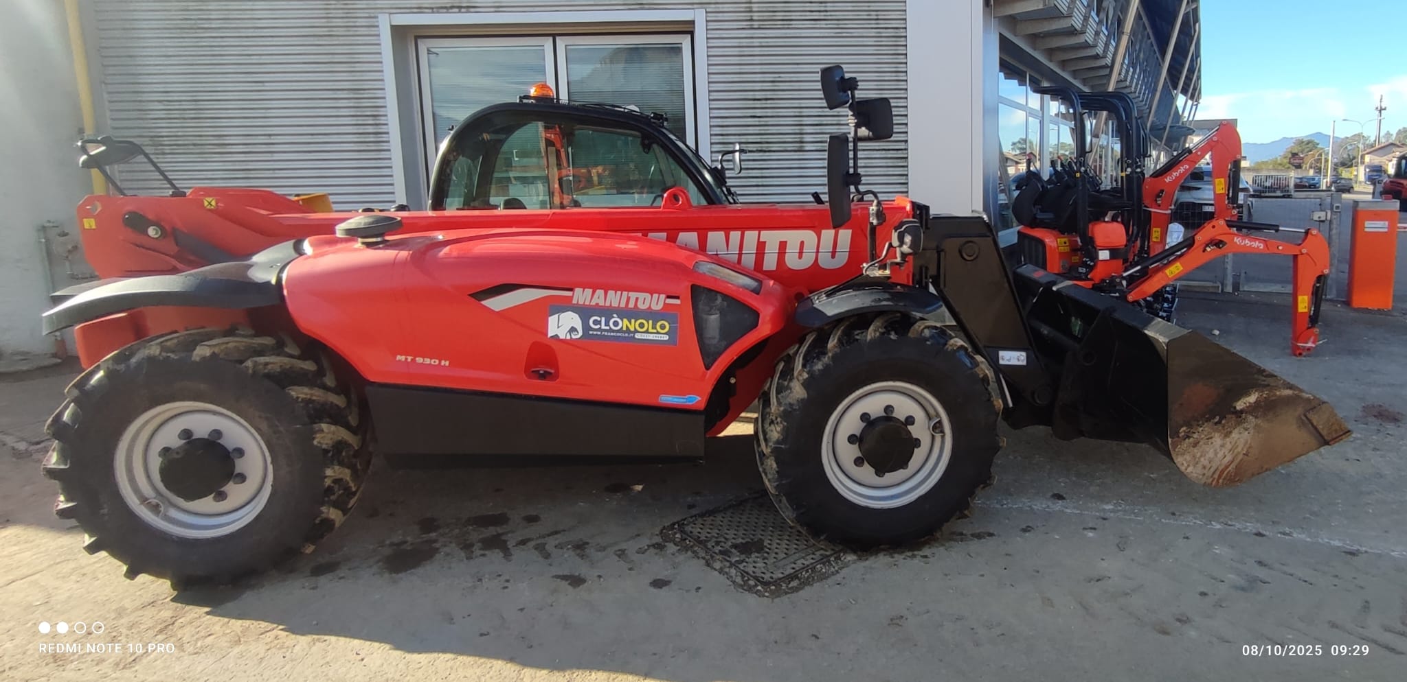 Sollevatore telescopico MANITOU MT 930 H 75K ST5 - Franco Clò Macchine Movimento Terra