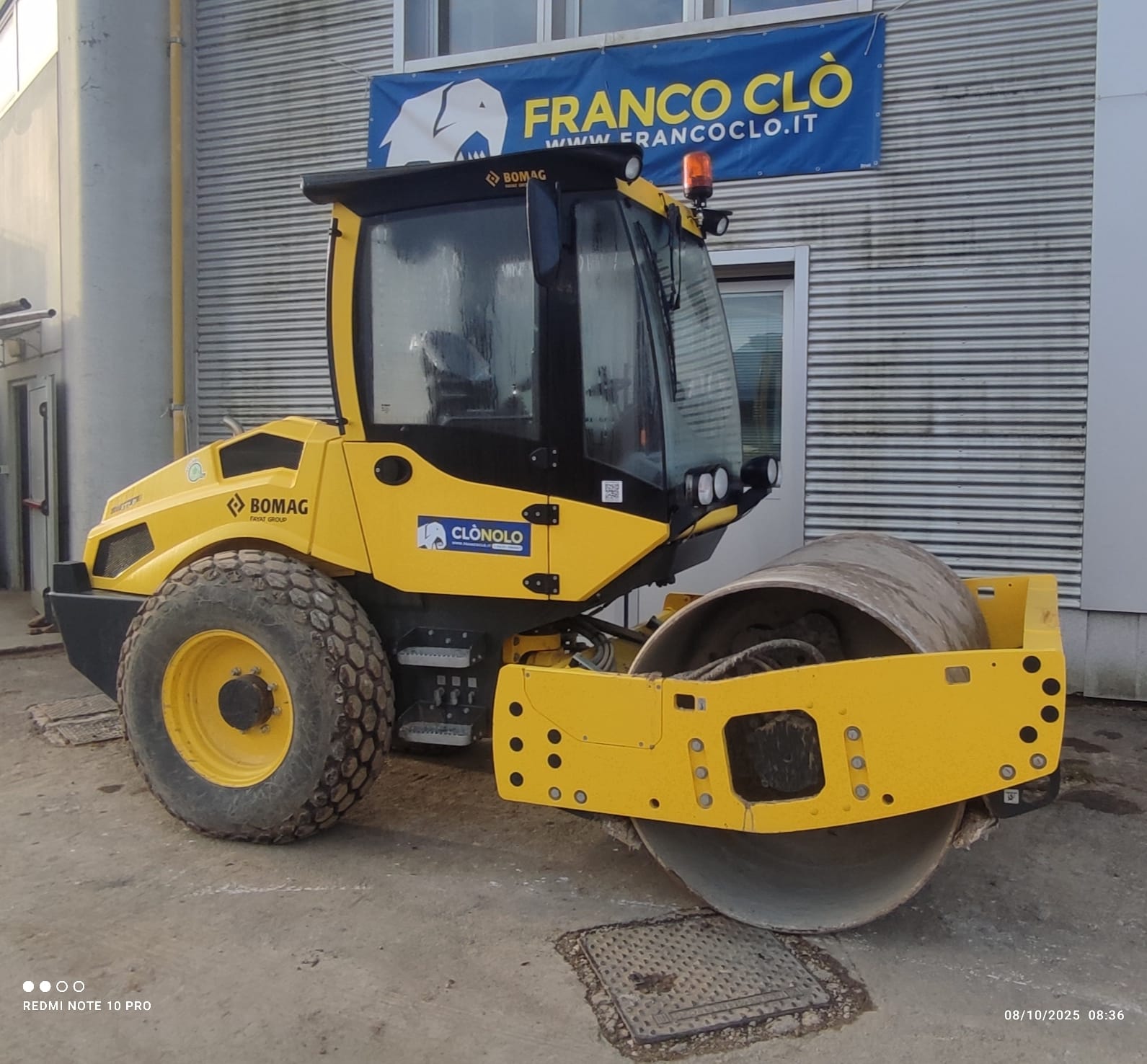 Rullo compattatore BOMAG BW 177 D-5 - Franco Clò Macchine Movimento Terra