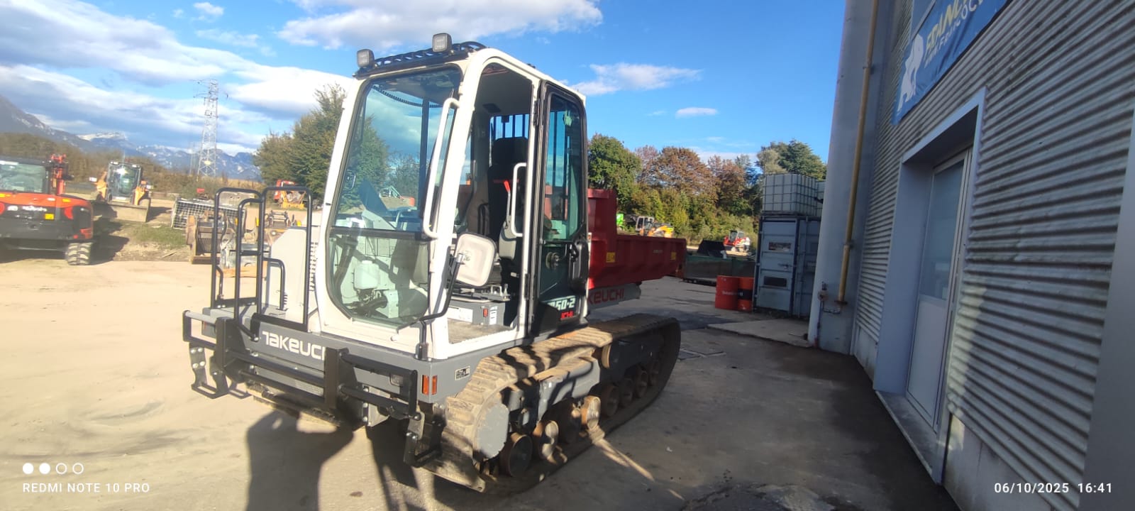 Dumper cingolato TAKEUCHI TCR 50.2 - Franco Clò Macchine Movimento Terra